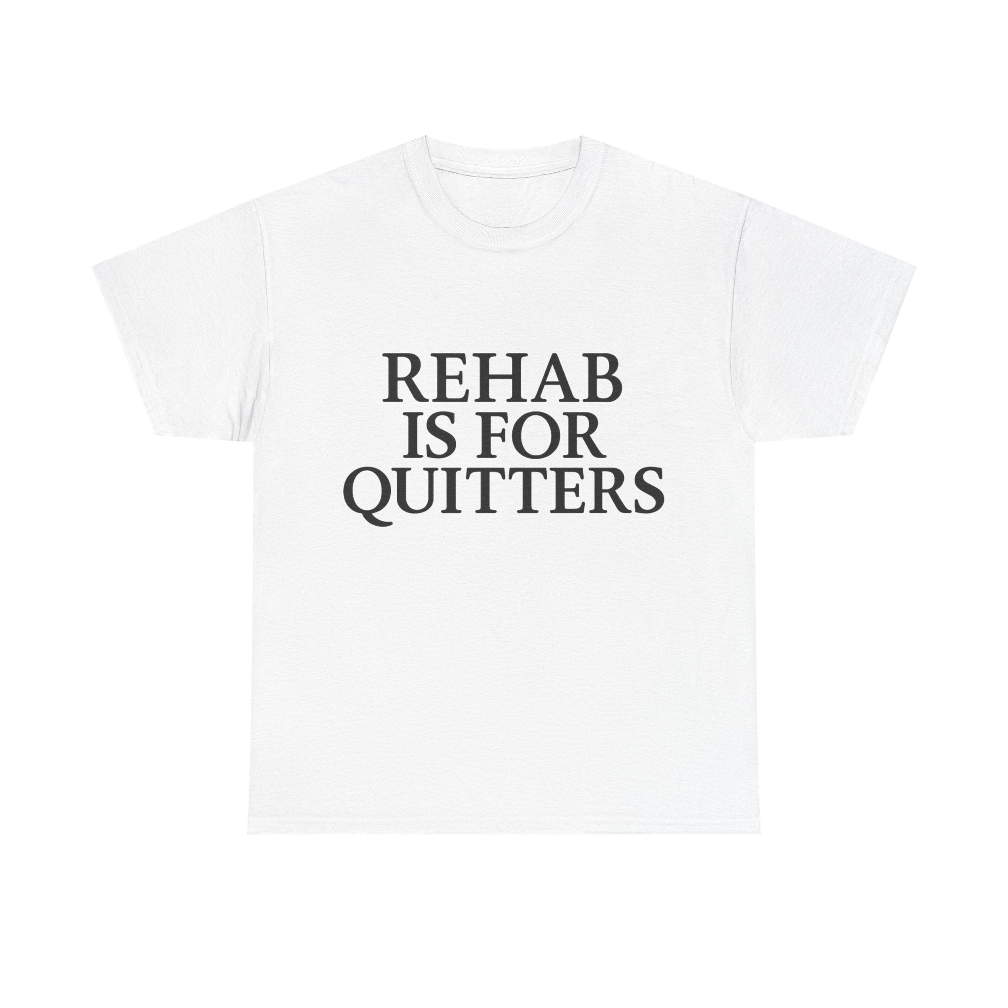 "QUITTER" TEE