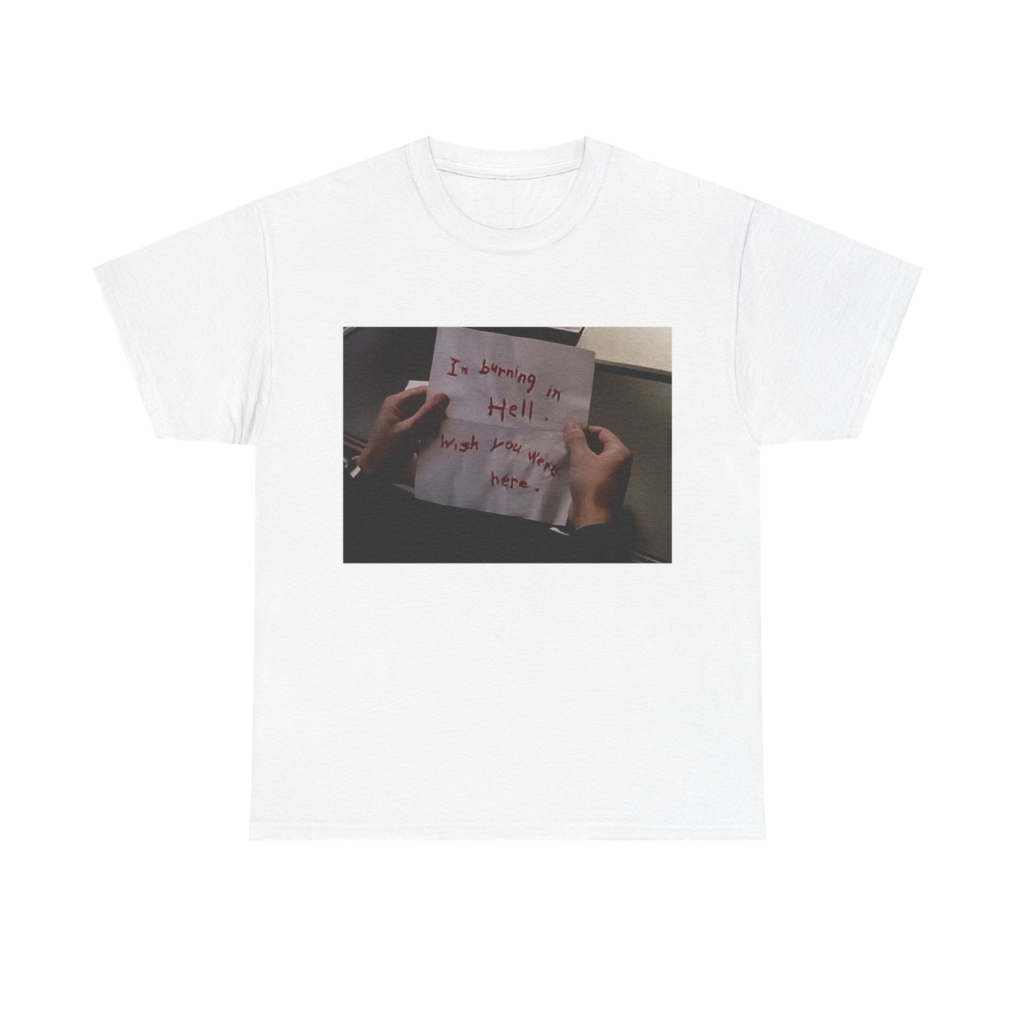 "BURN" TEE
