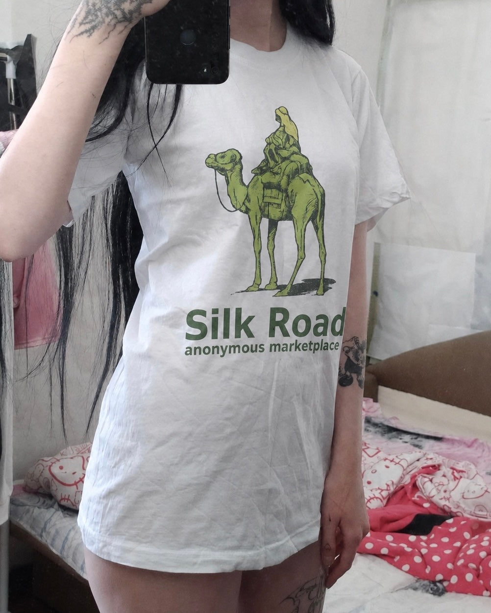 "BLACK MARKET" TEE