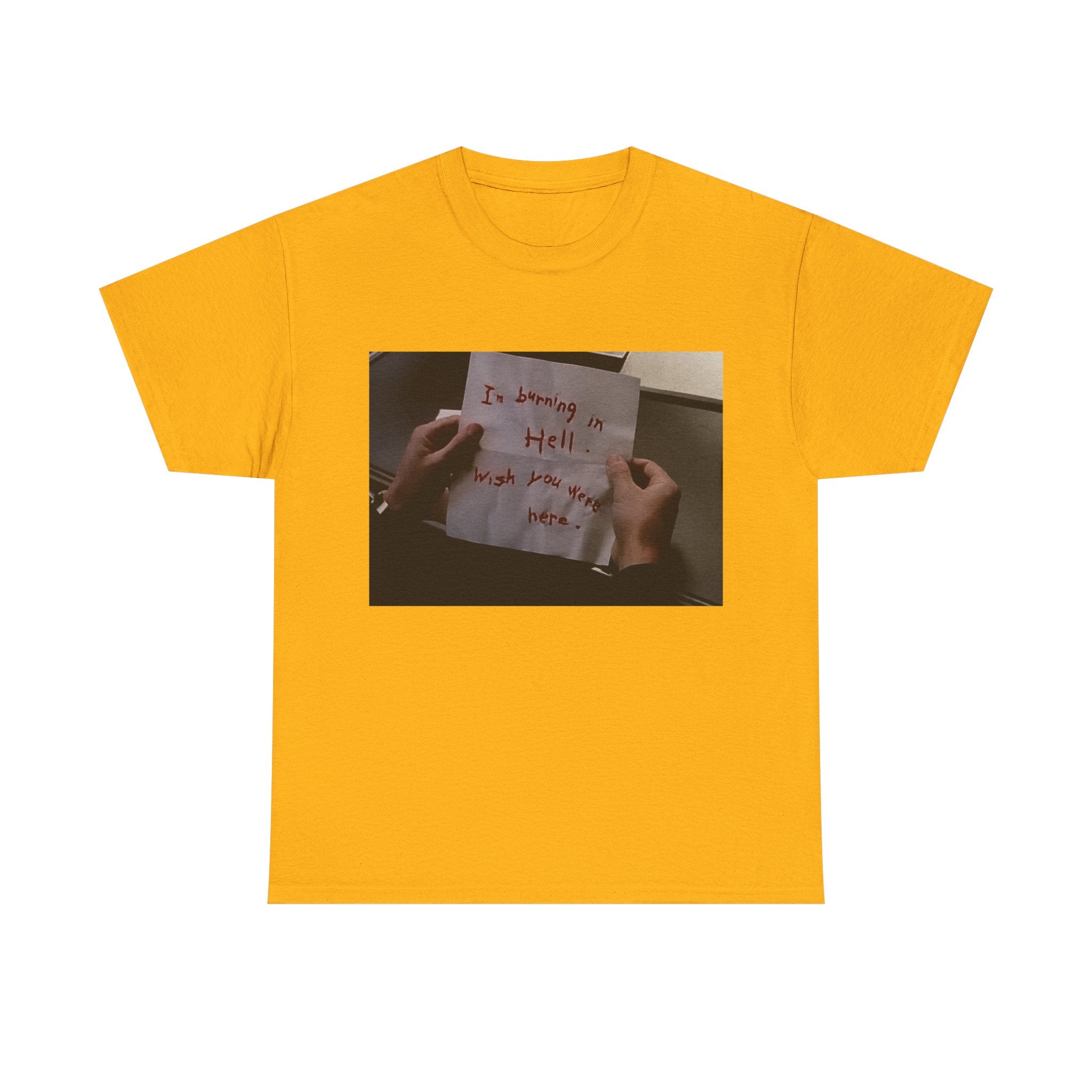 "BURN" TEE