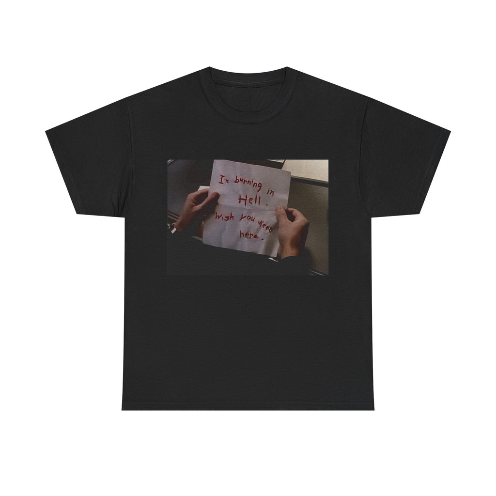 "BURN" TEE