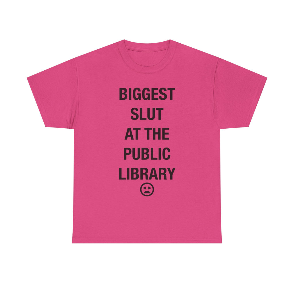 "LIBRARY" TEE
