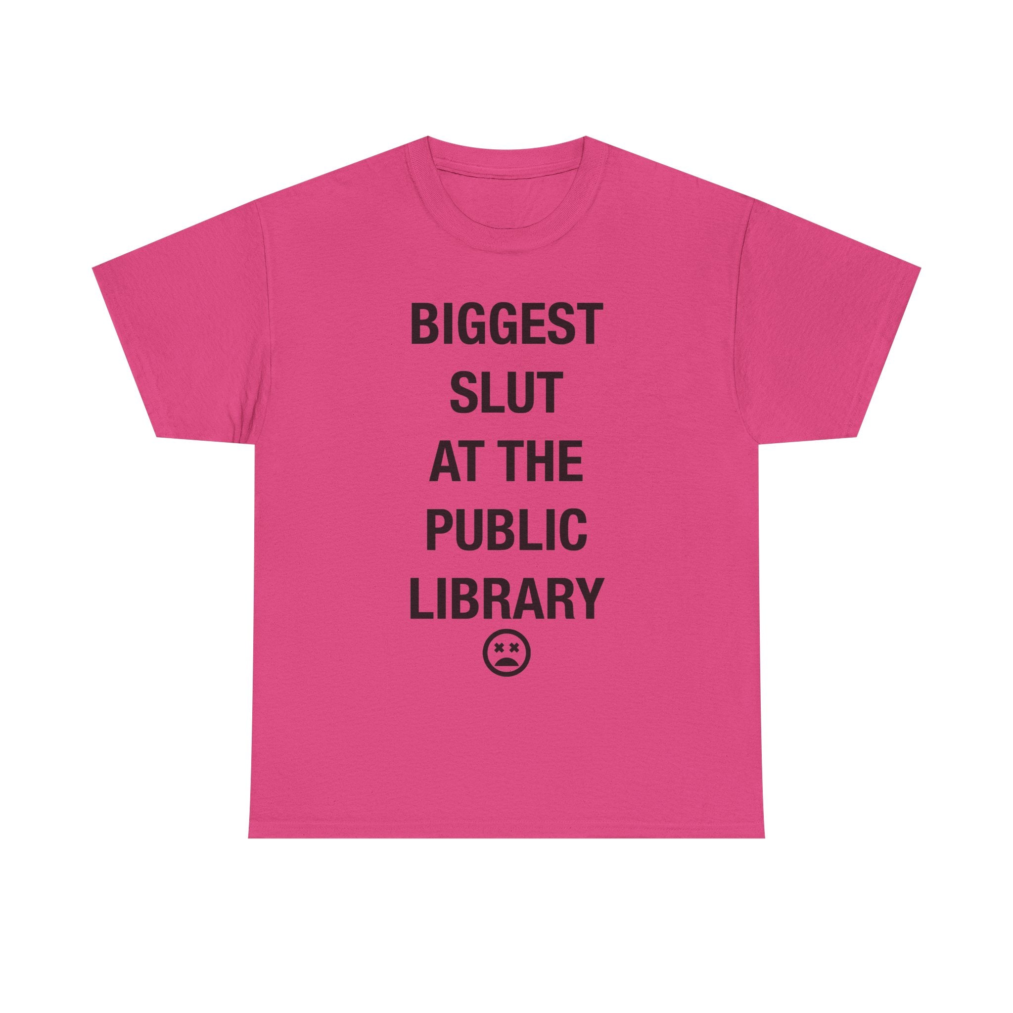 "LIBRARY" TEE