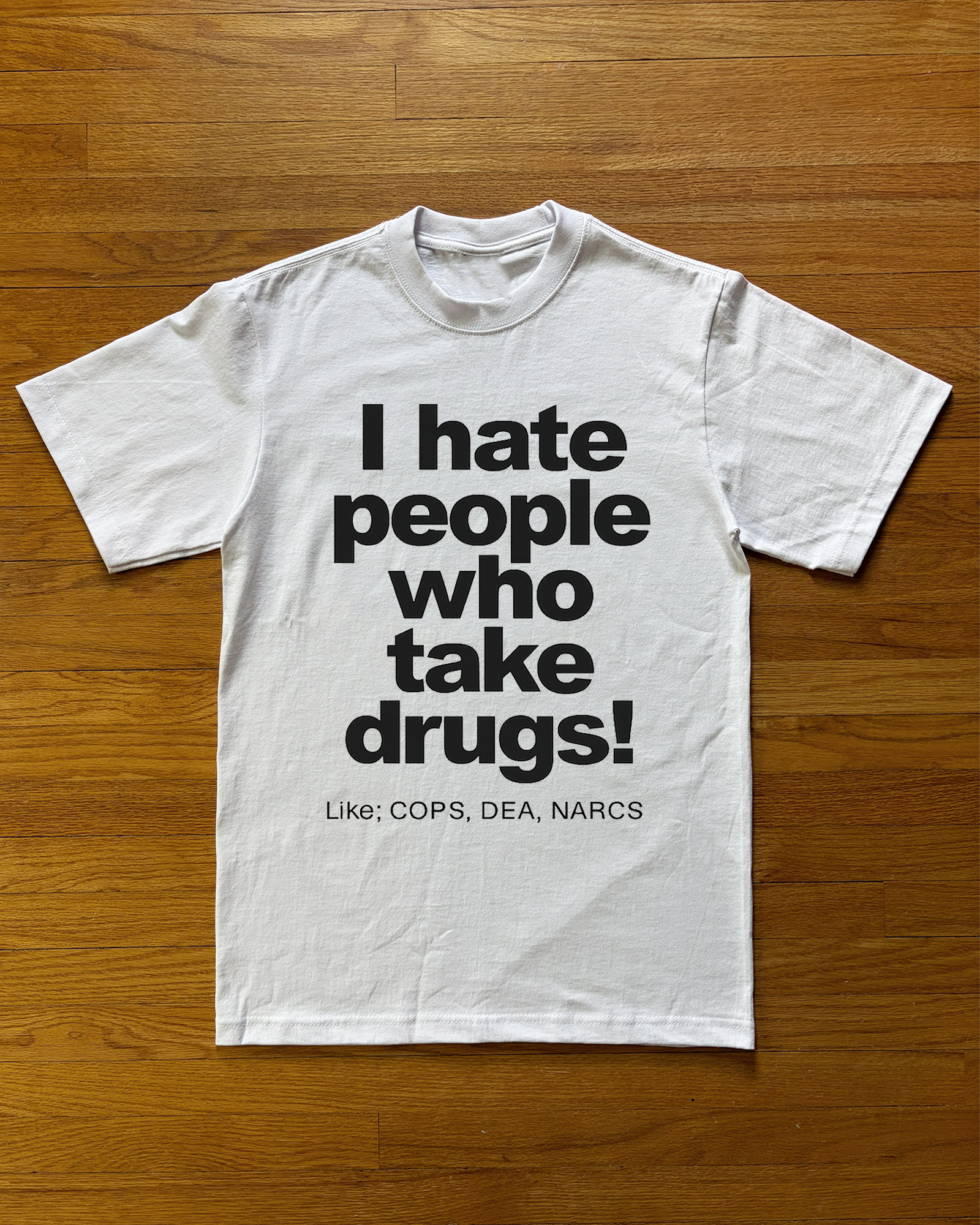 "CONFISCATE" TEE