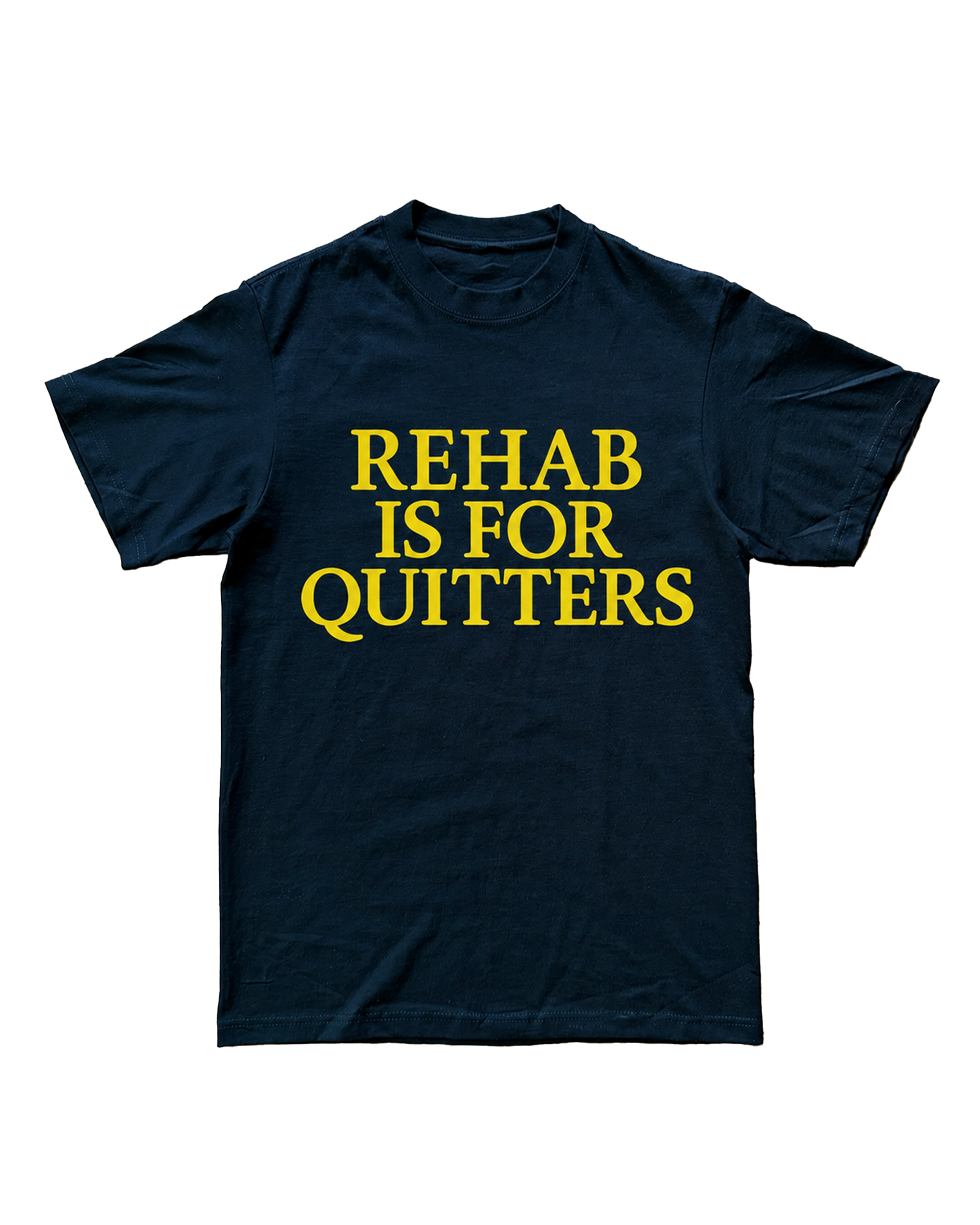"QUITTER" TEE