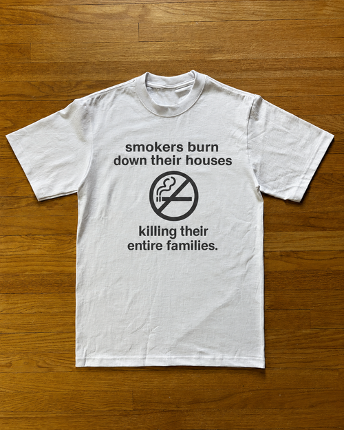 "CAUTION" TEE