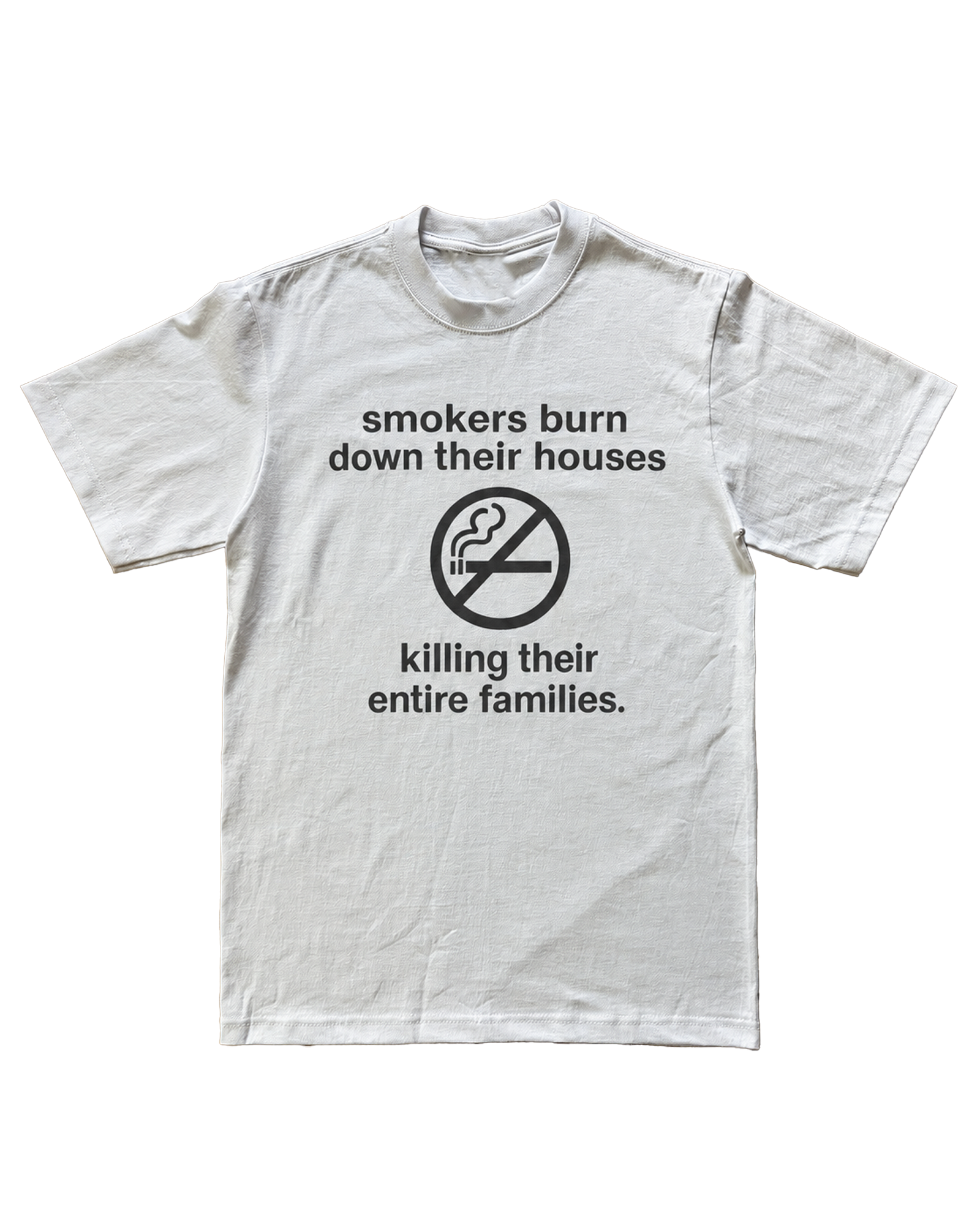 "CAUTION" TEE