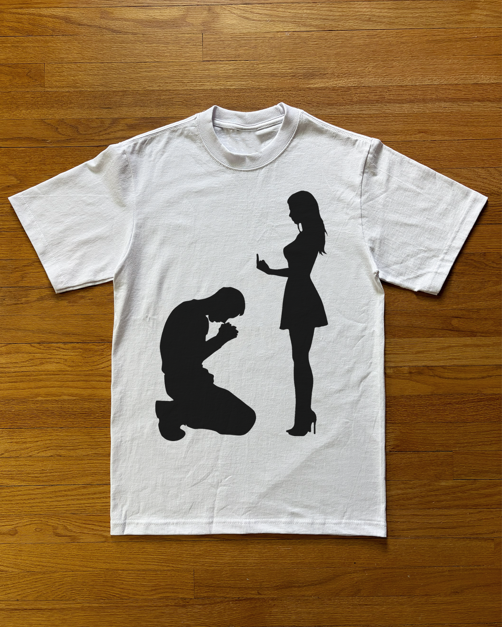 "WRONGS" TEE